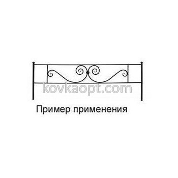 Волюта 765х265х140 Тр15 (1.5)мм