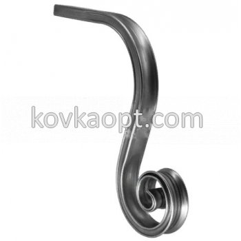 Поручень окончание ПТ20х40 (310х380)2mm   